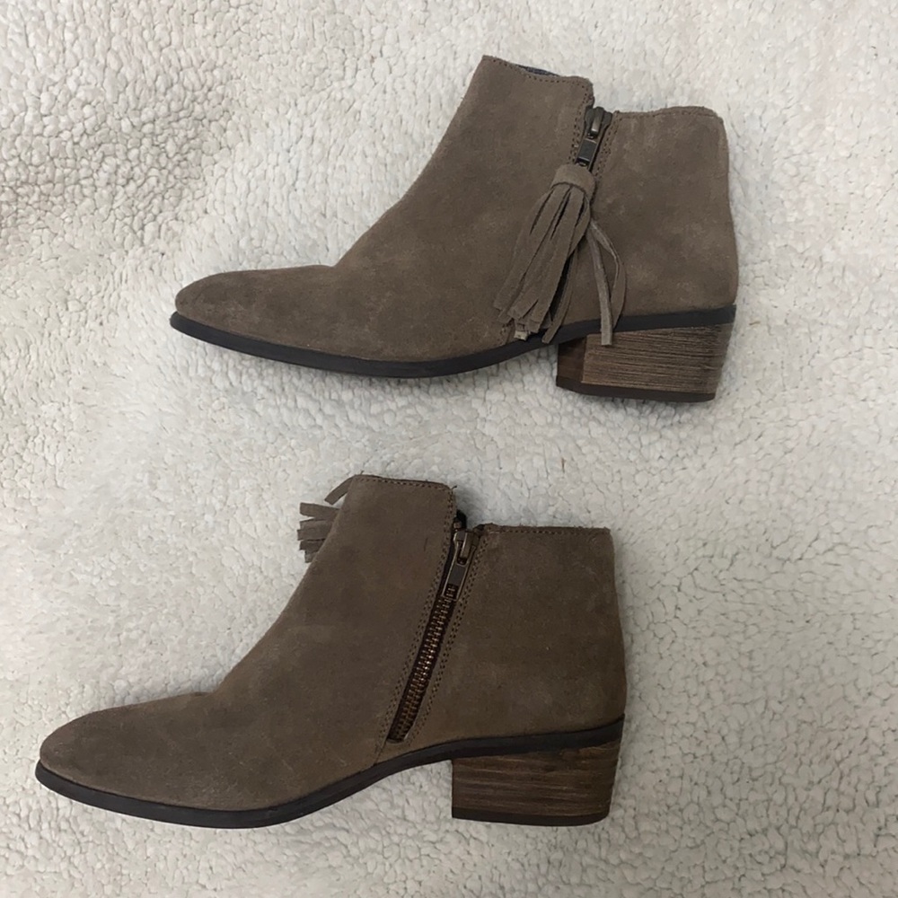 Brown booties